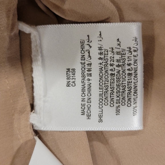 BCBG pink blush silk top - Picture 5 of 5